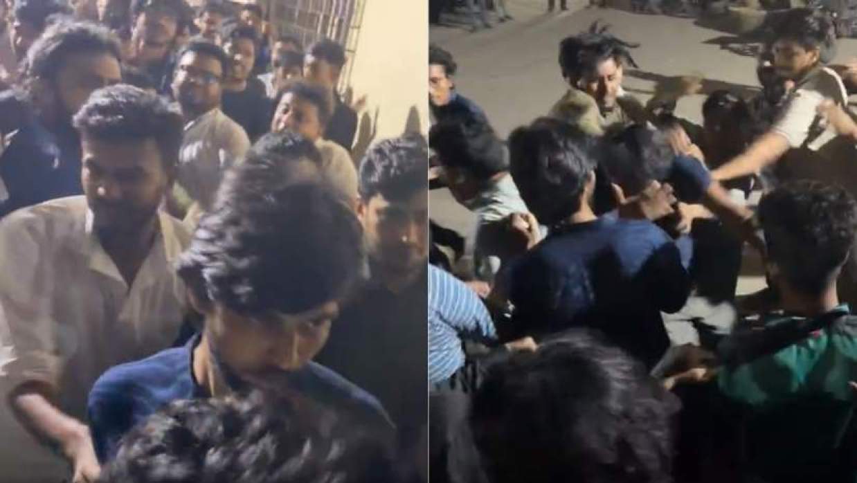 শাহবাগ থানার ভেতরে ডাকসুর তিন নেতা ও বেশ কয়েকজন সাংবাদিকসহ শিবির সন্দেহে কয়েকজনকে মারধর করেন ছাত্রদল নেতাকর্মীরা