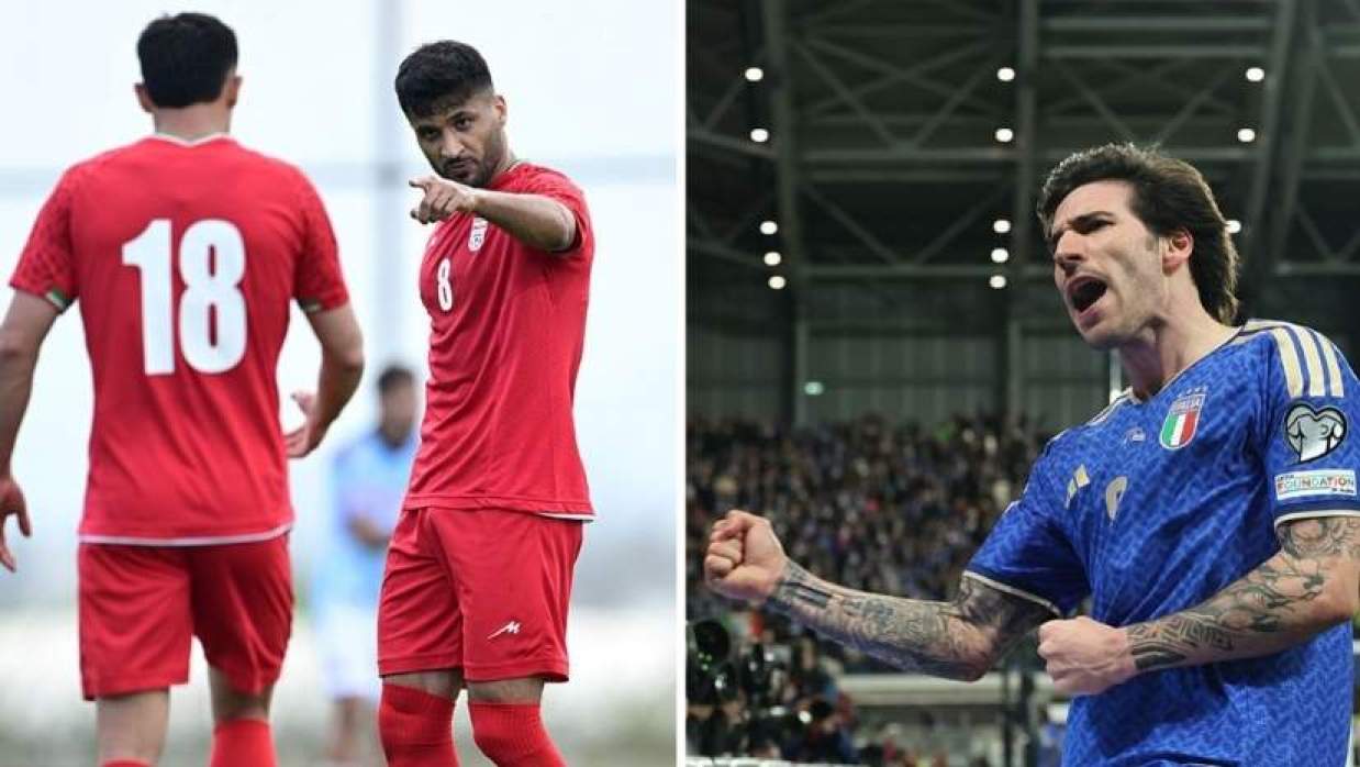  ইরান ও ইতালি ফুটবল দল 