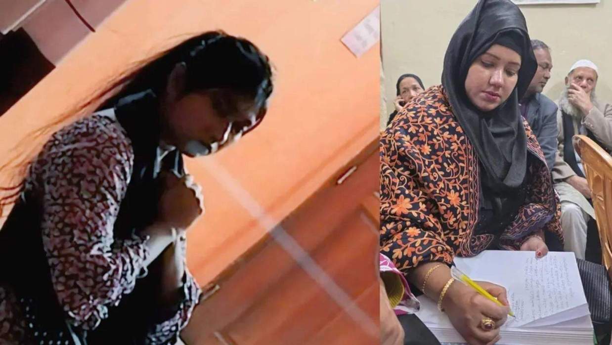 আটক নারী শিক্ষার্থী