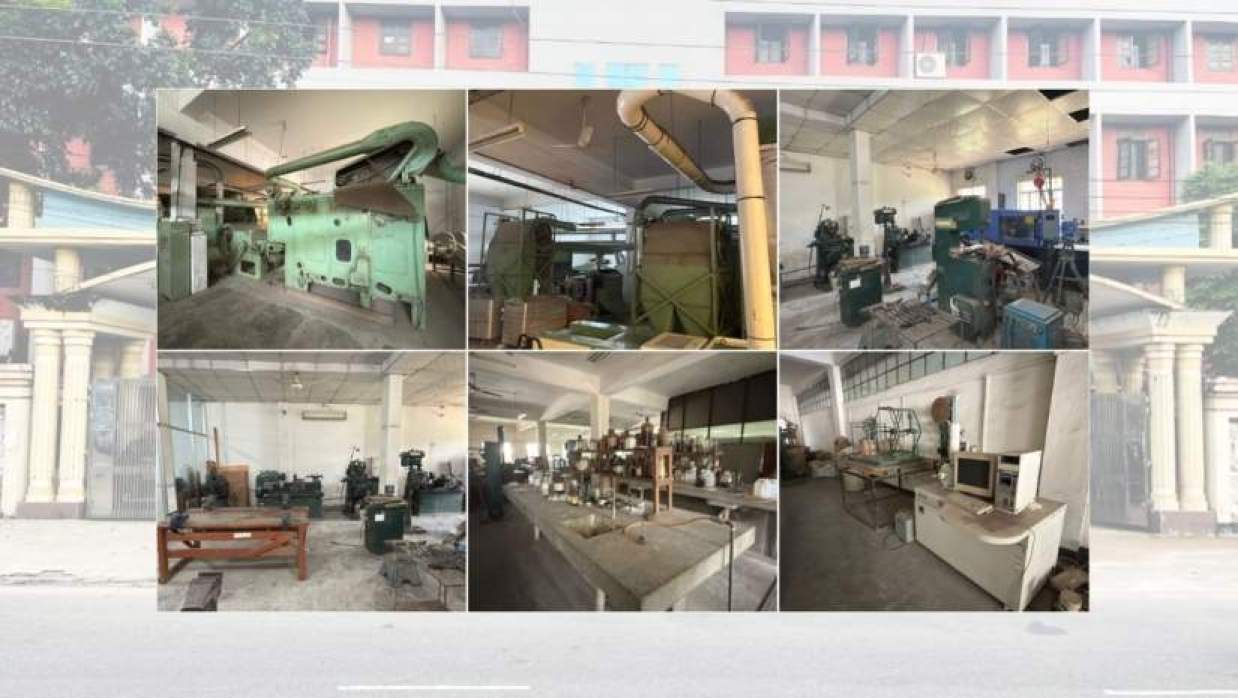 বুটেক্সের বিভাগগুলোর একাধিক ল্যাবে পুরোনো ও অচল মেশিন