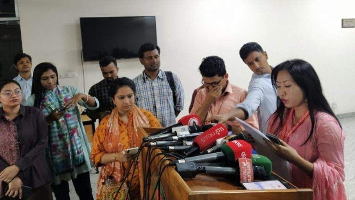 ছাত্রদলের কেন্দ্রীয় কমিটির যুগ্ম সাধারণ সম্পাদক সায়রা চন্দ্রা চাকমা