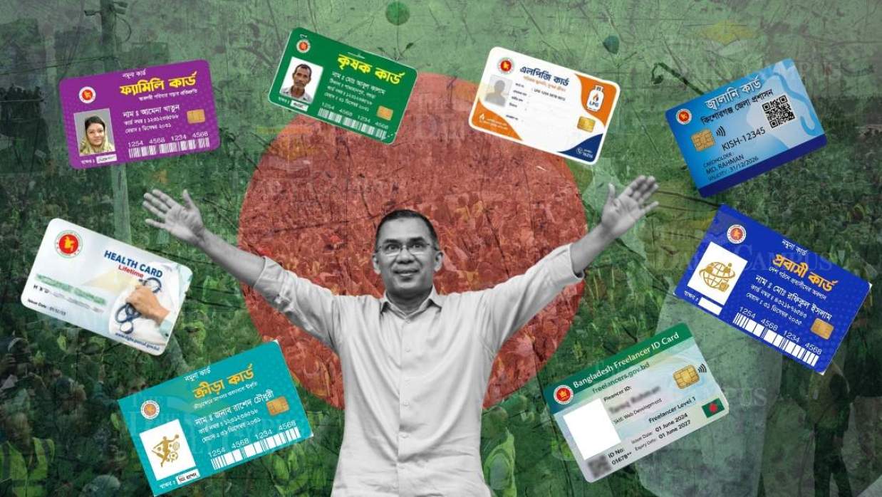 প্রধানমন্ত্রী তারেক রহমানের ঘোষিত সকল সেবাকার্ড