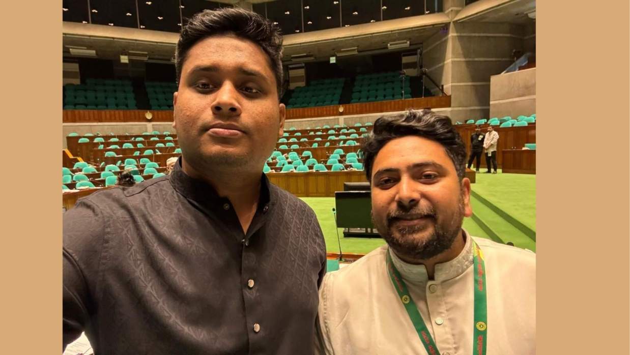 সংসদে নাহিদ ইসলাম ও হাসনাত আব্দুল্লাহ