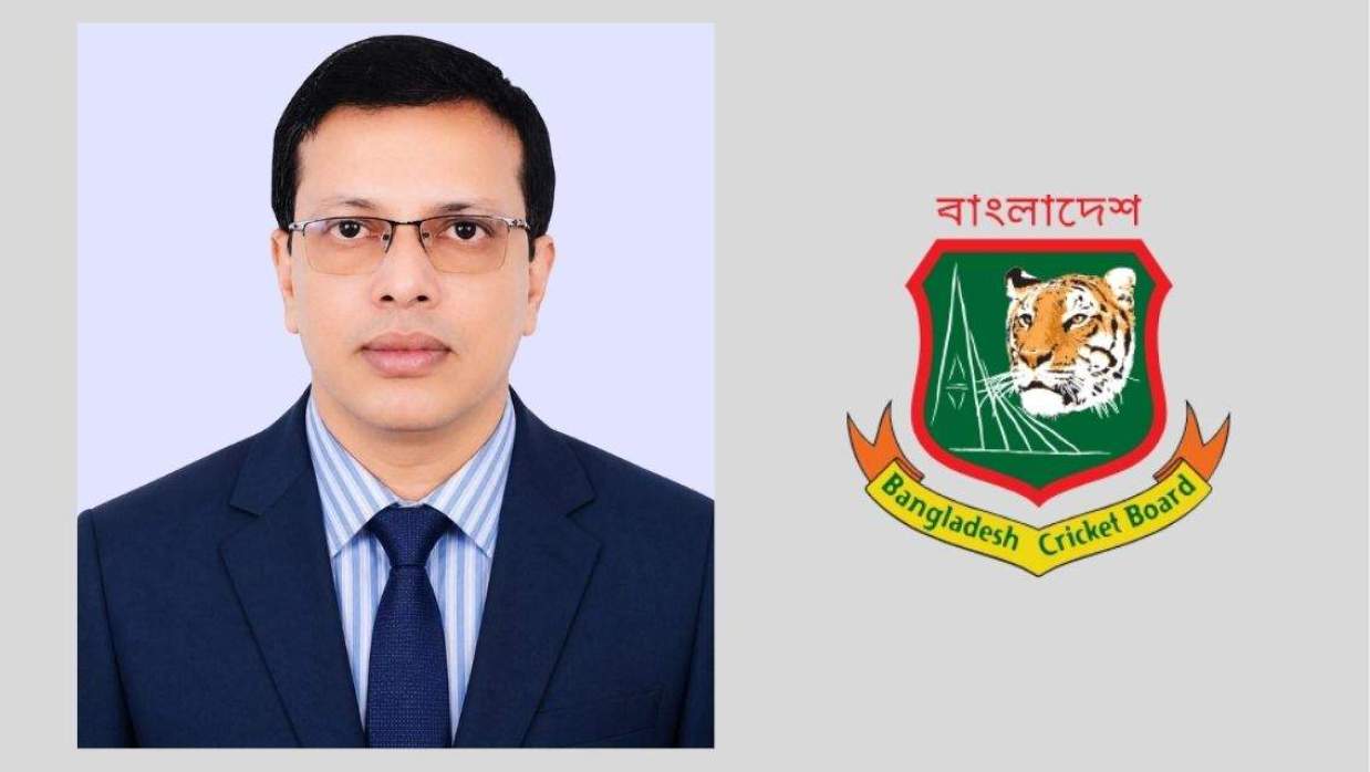 অধ্যাপক ডা. এরফানুল হক সিদ্দিকী ও বিসিবির লোগো