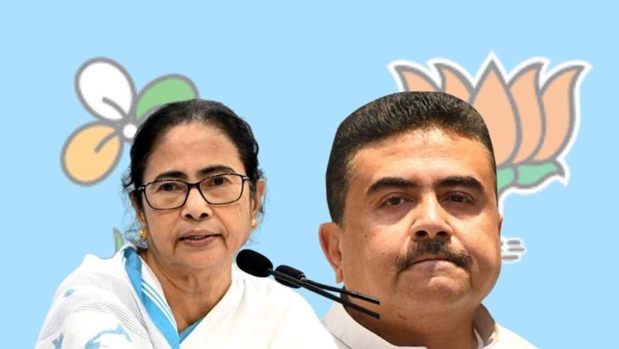  মমতা ও শুভেন্দু 