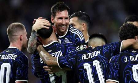 জাম্বিয়াকে গোলের বন্যায় ভাসাল আর্জেন্টিনা