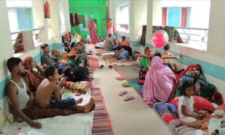 হামের লক্ষণ নিয়ে ময়মনসিংহে একদিনে ২১ শিশু ভর্তি