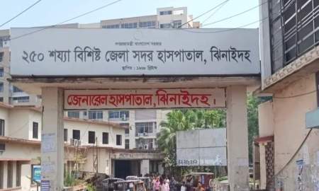 ঝিনাইদহে ভ্যানের ধাক্কায় পথচারীর মৃত্যু
