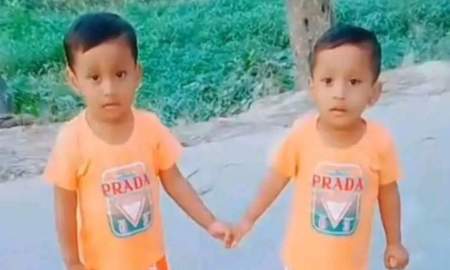 ট্রেনে কাটা পরে যমজ শিশুর মৃত্যু