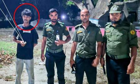 রুয়েটে নিরাপত্তাকর্মীর হাতে গাঁজাসহ বহিরাগত যুবক আটক