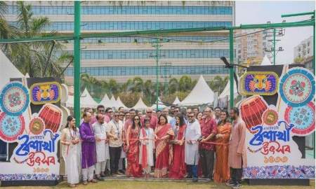 এআইইউবিতে বর্ণাঢ্য আয়োজনে বাংলা নববর্ষ ১৪৩৩ উদযাপিত