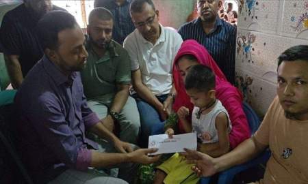 হামে আক্রান্ত শিশুর মৃত্যুতে শোকাহত পরিবারের পাশে প্রধানমন্ত্রী