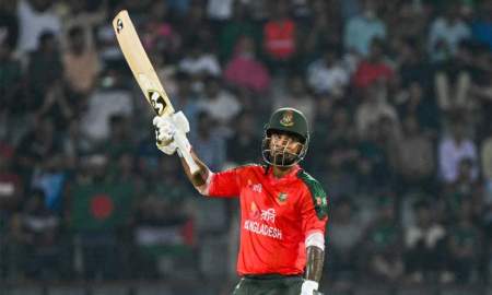 অন্যরকম সেঞ্চুরির দ্বারপ্রান্তে লিটন