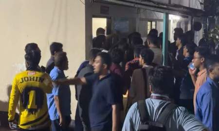 শাহবাগ থানায় জুবায়ের-মোসাদ্দেকের ওপর হামলা ছাত্রদলের