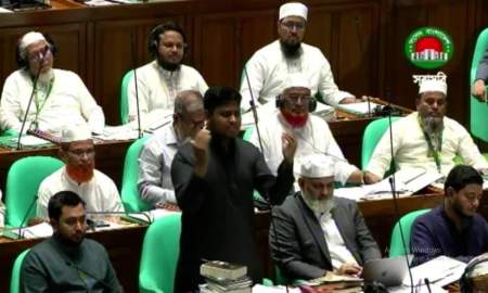 রাজনৈতিক দলকে নির্মূলের বাংলাদেশে আমরা ফিরতে চাই না: সংসদে হাসনাত আব্দুল্লাহ