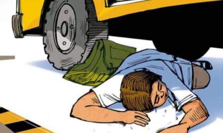 বাসচাপায় প্রাণ গেল বিমানবাহিনীর সাবেক কর্মকর্তার