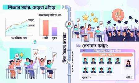 বিসিএস ক্যাডার হওয়ার তালিকায় পুরুষ-নারীর ব্যবধান এত বেশি!