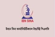 ইবনে সিনা ফার্মাসিউটিক্যালসে চাকরি, আবেদন শেষ ৩০ এপ্রিল