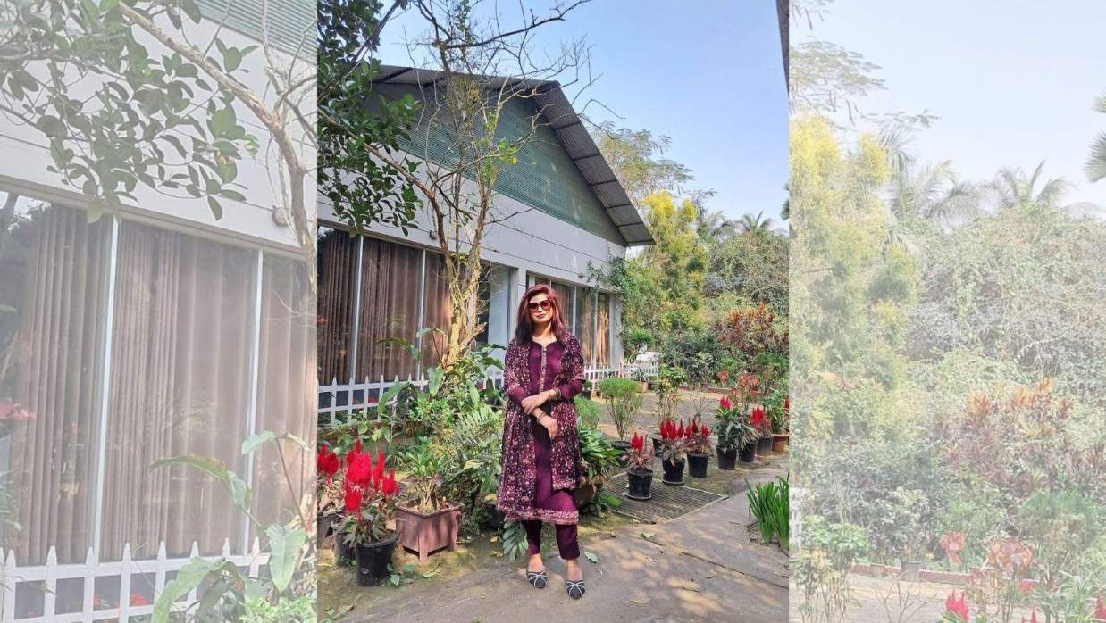 মডেল: ফারহানা মৌরি