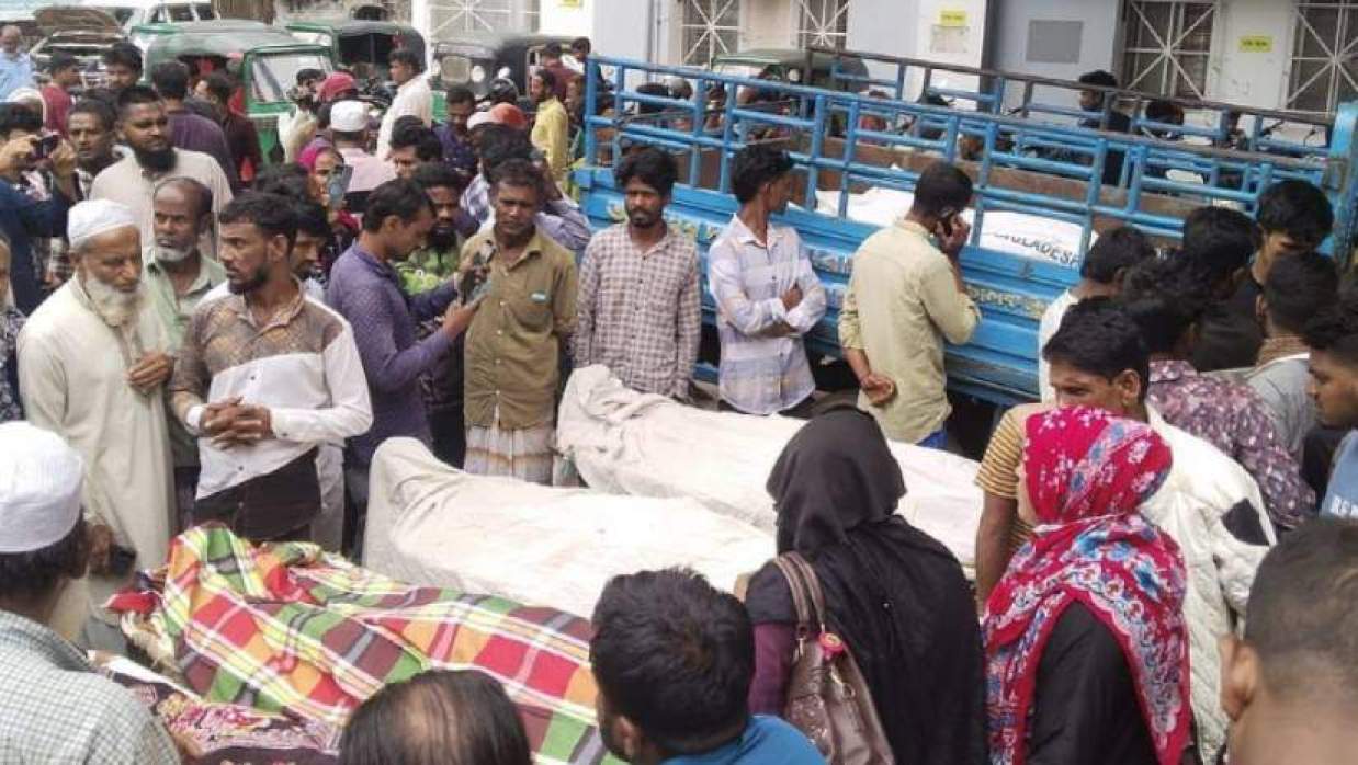 নিহতদের মরদেহ উদ্ধার করে সিলেট এম এ জি ওসমানী মে‌ডিকেল কলেজ হাসপাতালে আনা হয়