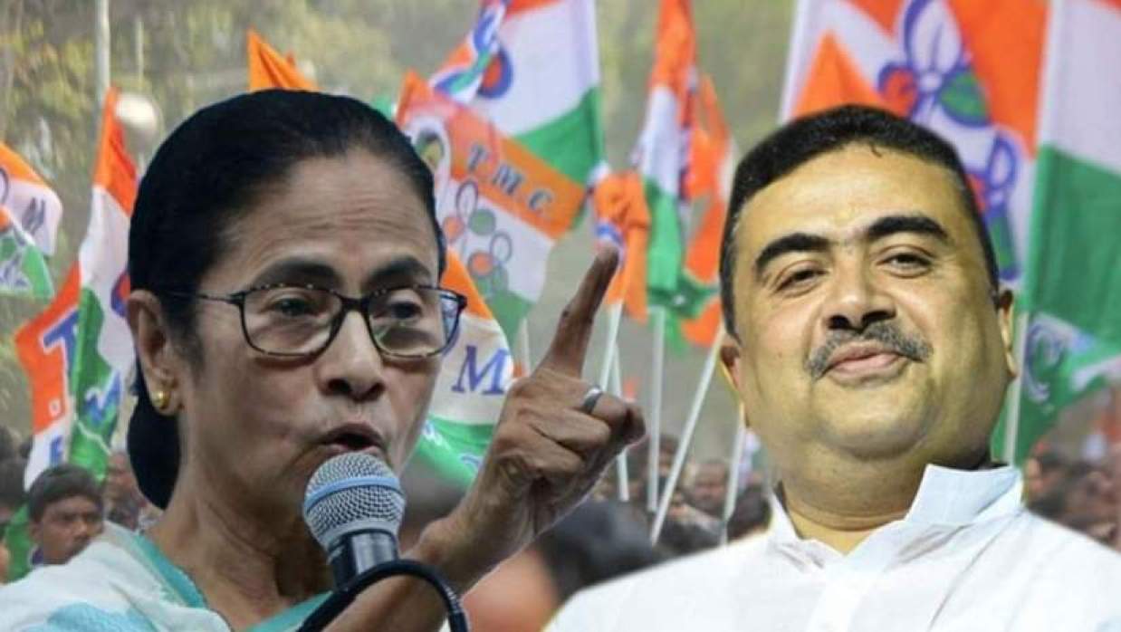 মমতা ও শুভেন্দু 