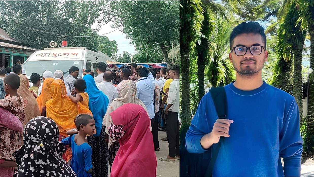 বিকেলে গ্রামের বাড়িতে পৌঁছেছে জামিল আহমেদ লিমনের মরদেহ