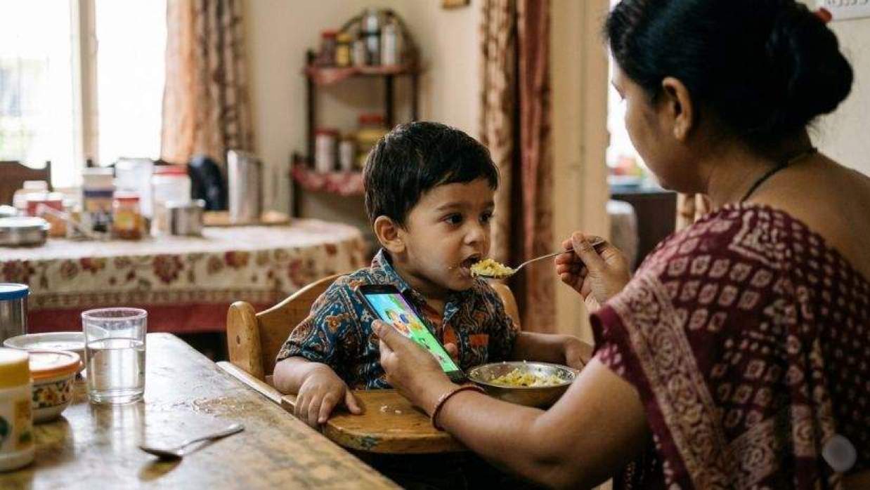 শিশুদের মোবাইল ফোনে আসক্তি বড় ক্ষতির কারণ হতে পারে