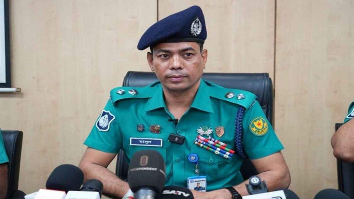 পুলিশ সুপার মো. মাসুদ আলমকে