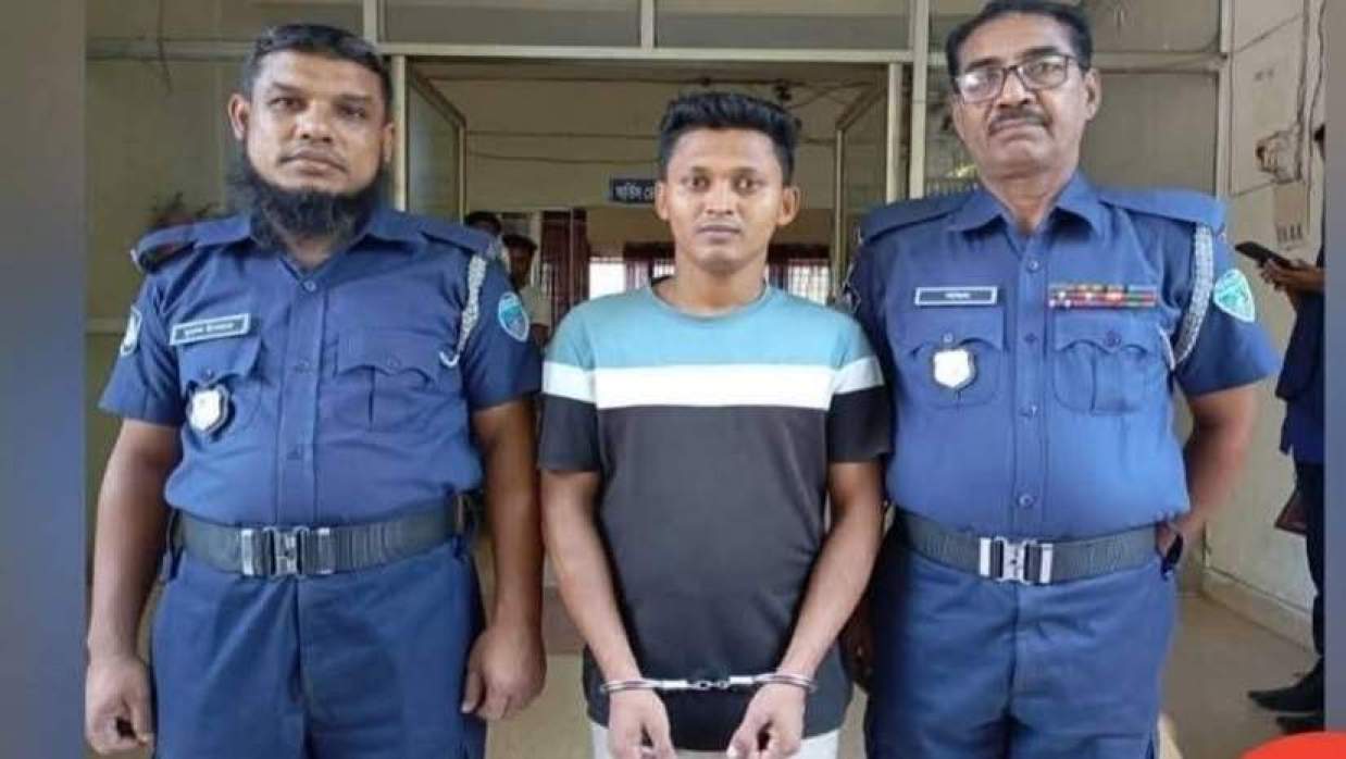 চাঁদাবাজির মামলায় গ্রেপ্তার মো. মিলন