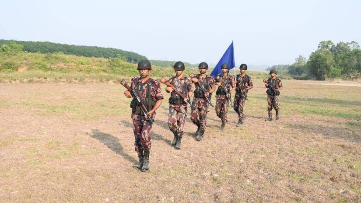 বিজিবির টহল 
