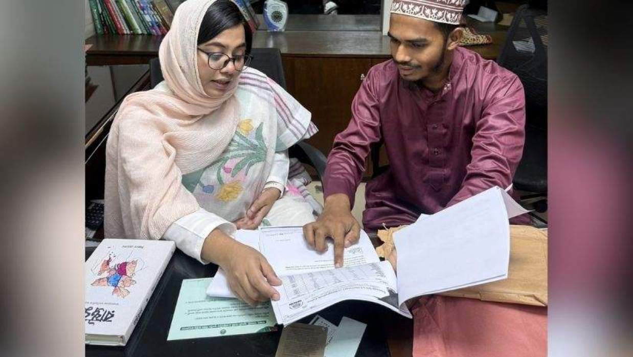 ডা. মাহমুদা মিতু ও ইমাম মোজাফফর আহমদ