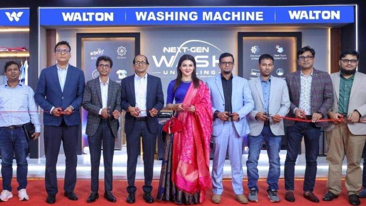 ওয়ালটনের আরও ৪ মডেলের স্মার্ট ওয়াশিং মেশিন উন্মোচন