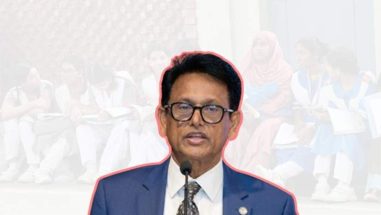 শিক্ষামন্ত্রী আ ন ম এহছানুল হক মিলন