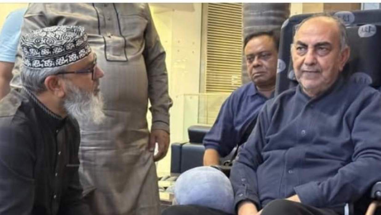 মির্জা আব্বাসকে দেখতে যান সংসদ সদস্য মাসুদ সাঈদী