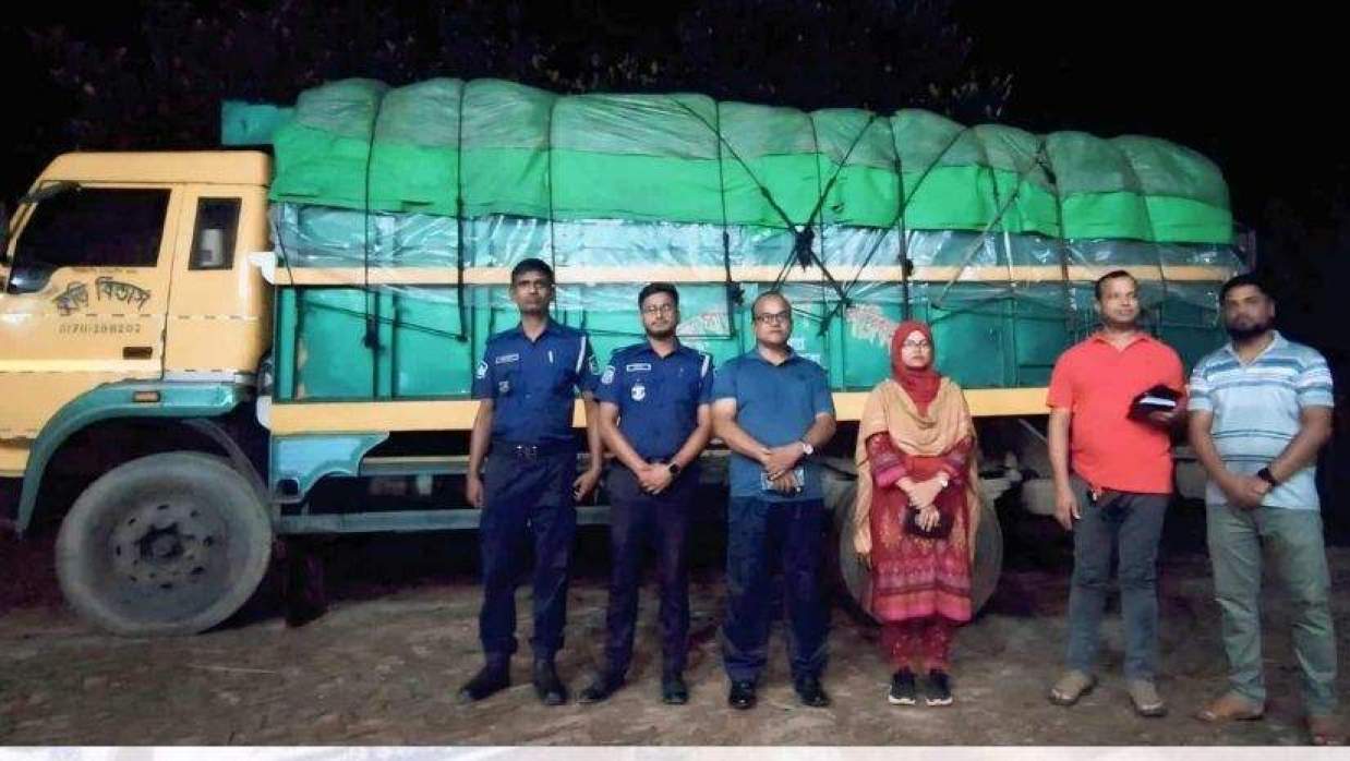 ৬৬৭ বস্তা সরকারি চাল জব্দ