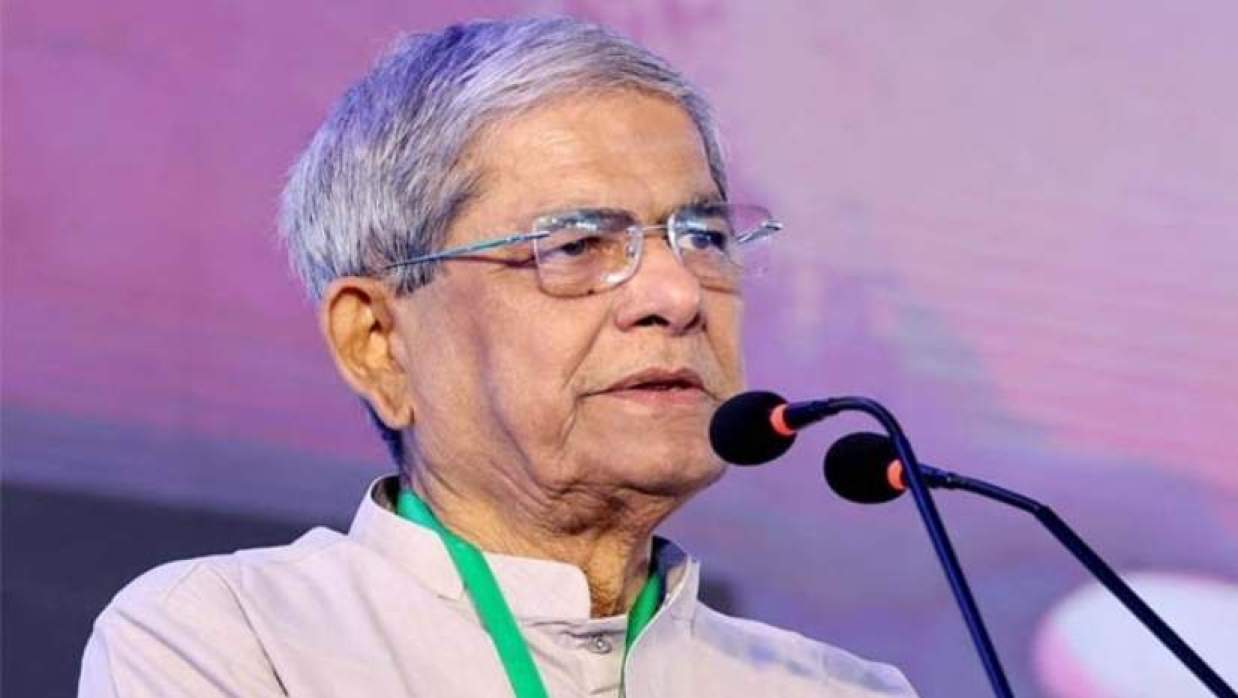 আওয়ামী লীগের কারণেই দেশের মানুষ পানির ন্যায্য হিস্যা থেকে বঞ্চিত: মির্জা ফখরুল