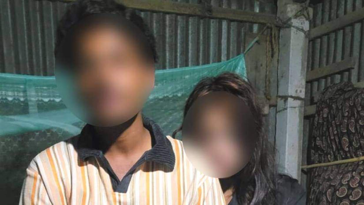 অপহরণের পর উদ্ধার তরুণ-তরুণী তরিকুল ইসলাম সনম ও নীলা খাতুন