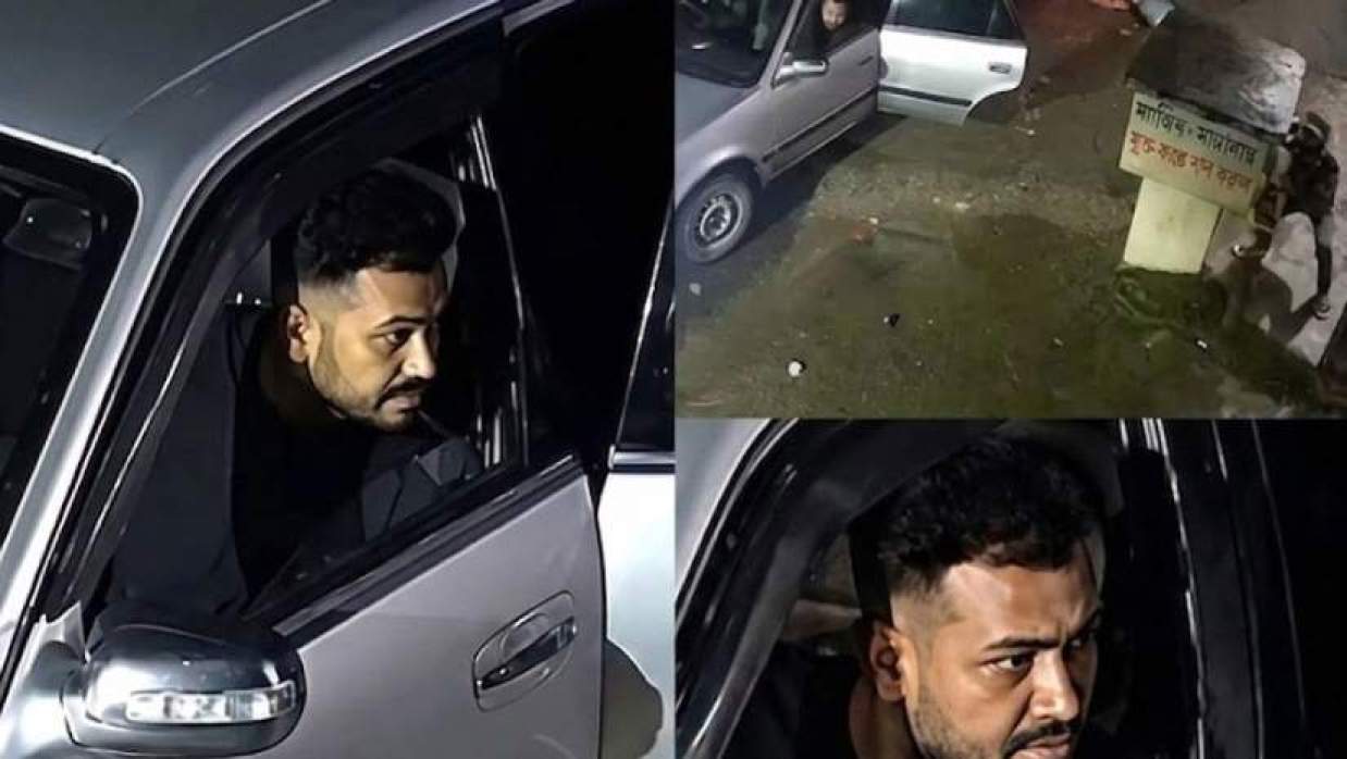 প্রাইভেট কারে দানবাক্স লুট