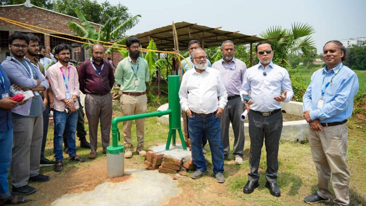 ড্যাফোডিলে বায়োগ্যাস প্ল্যান্টের যাত্রা শুরু