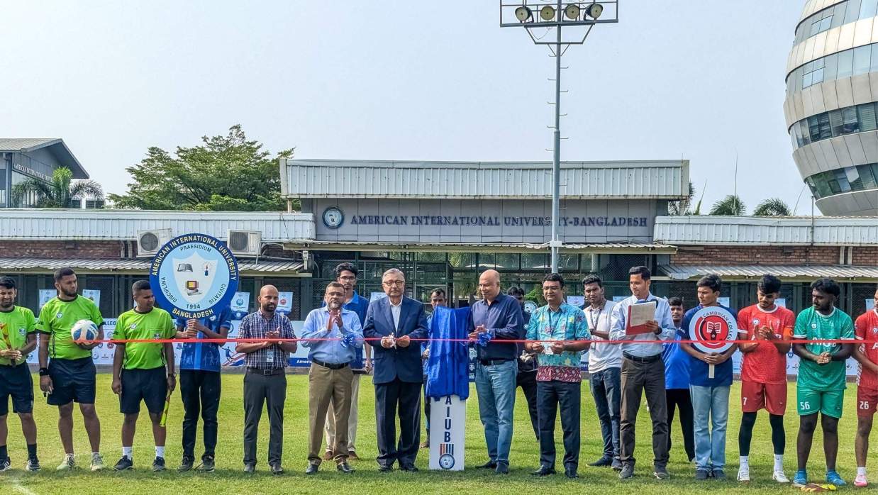 এআইইউবি আন্তঃকলেজ ফুটবল চ্যাম্পিয়নশিপের উদ্বোধন