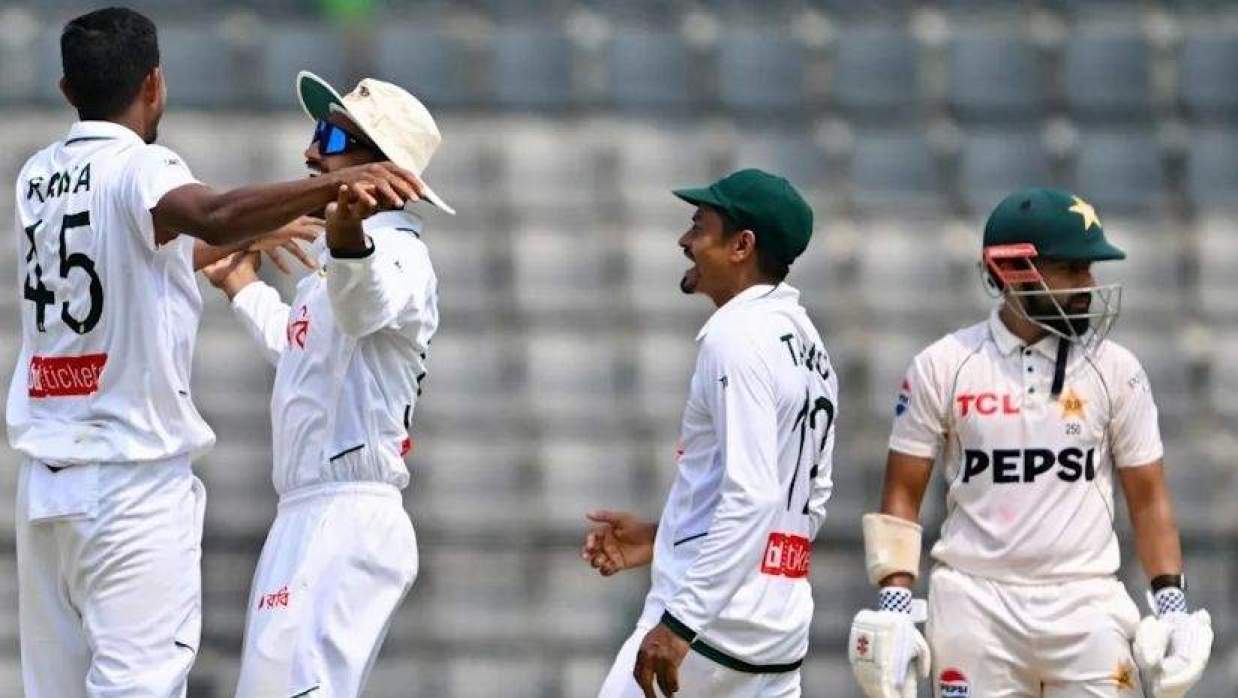 পাকিস্তানকে হারিয়ে টেস্ট সিরিজ জিতেছে বাংলাদেশ ক্রিকেট দল