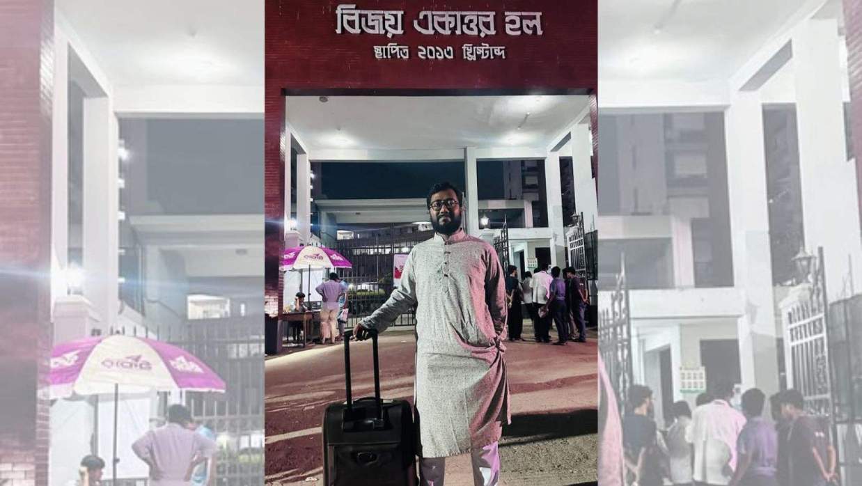 ঢাবি শাখা ছাত্রশিবিরের সাংগঠনিক সম্পাদক মু. সাজ্জাদ হোসাইন খান