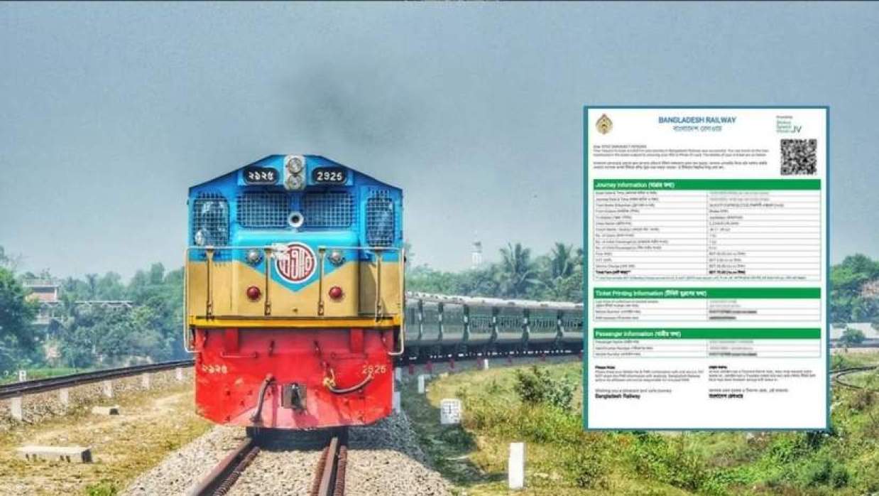 ট্রেনের অগ্রিম টিকিট
