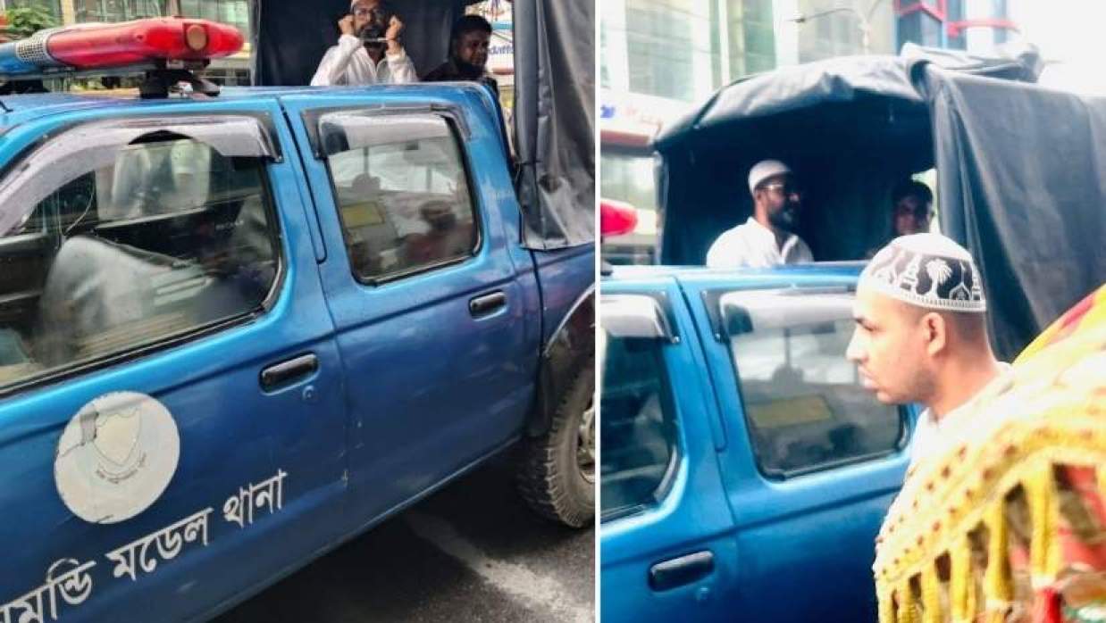 কার্যক্রম নিষিদ্ধ আওয়ামী লীগ নেতা আব্দুর রহিমকে আটক করে ধানমণ্ডি থানা পুলিশ