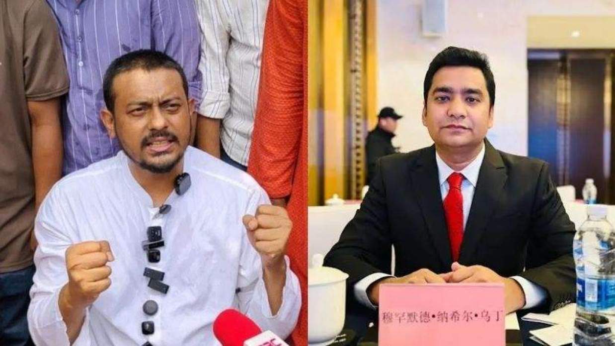 এনসিপির মুখ্য সংগঠক নাসীরুদ্দীন পাটওয়ারী ও ছাত্রদলের সাধারণ সম্পাদক নাছির উদ্দিন নাছির
