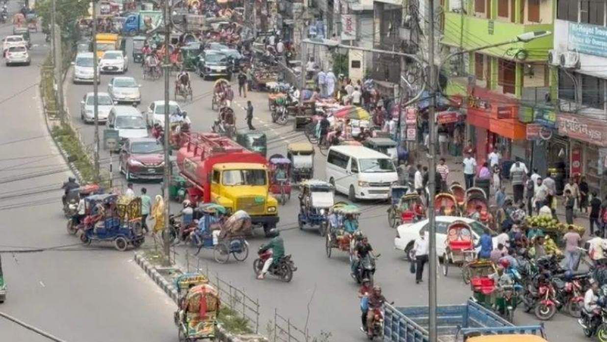 ঢাকা শহরের যানজট 