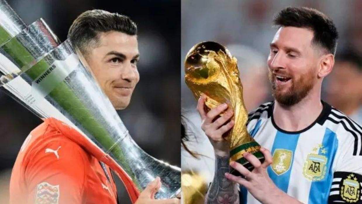 রোনালদো ও মেসি 
