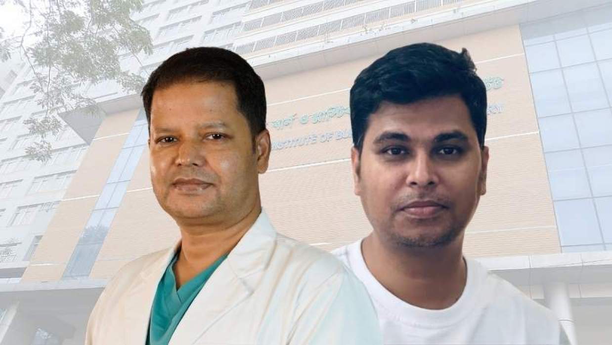 ডা. ইকবাল আহমেদ ও ডা. অভিজিত সরকার