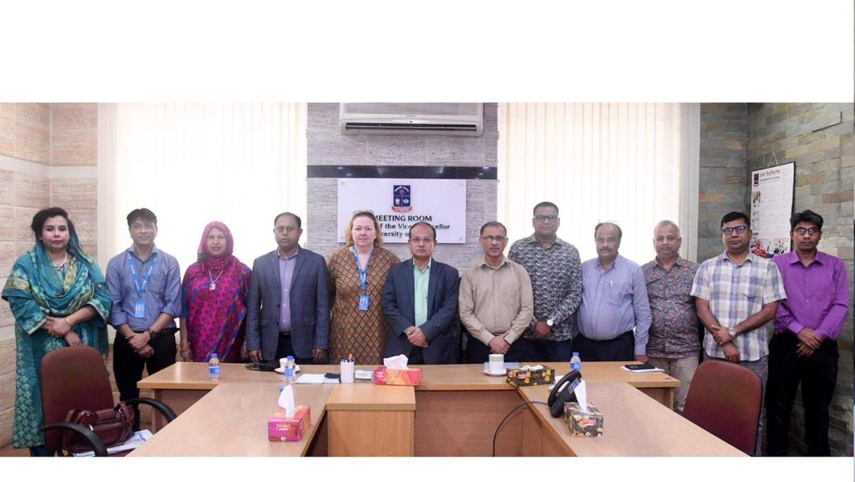 ঢাবি প্রতিনিধি দল ও ইউনিসেফ প্রতিনিধি দলের সাক্ষাৎ