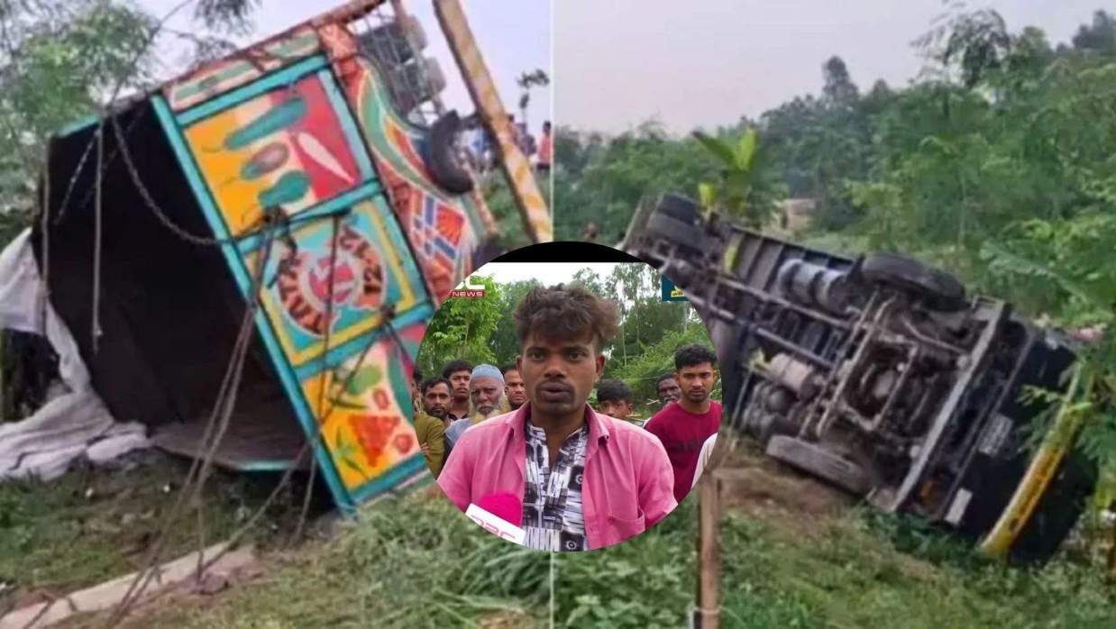ঢাকা-টাঙ্গাইল মহাসড়কে সড়ক দুর্ঘটনায় শিকার এক ভুক্তভোগী